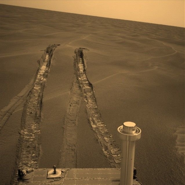 How Rovers Know ‘How Far’ They’ve Gone - Opportunity at Purgatory Dune